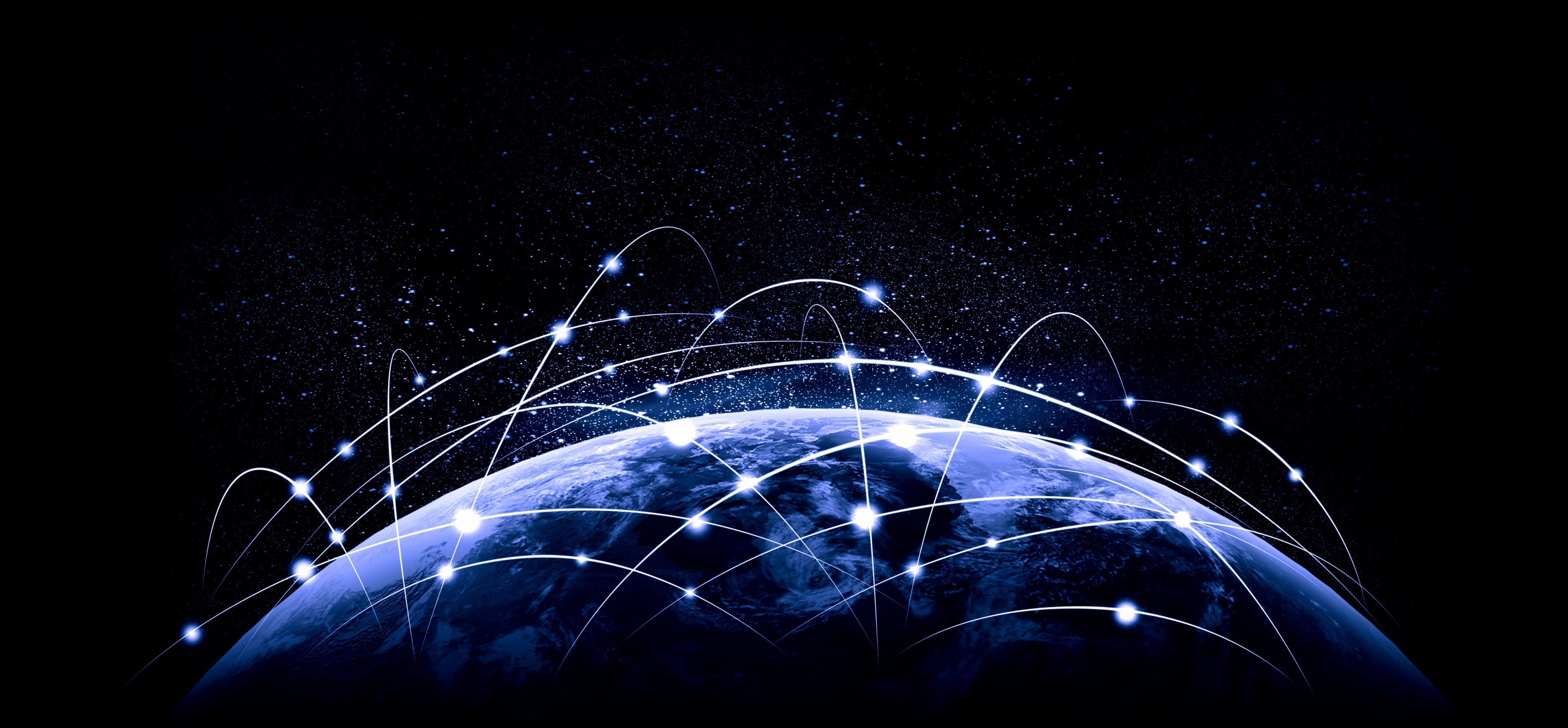 Globe Network Illustration